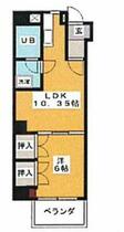 タケナカビル 504 ｜ 愛知県名古屋市中村区名駅南１丁目（賃貸マンション1DK・5階・39.13㎡） その2