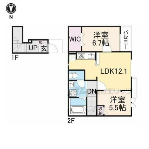 同じ建物の物件間取り写真 - ID:229009068653