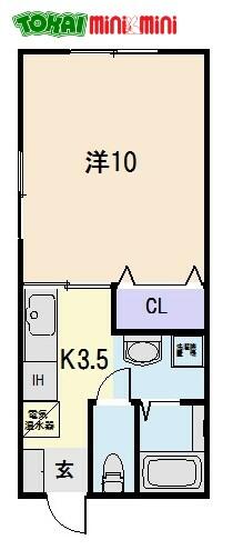 同じ建物の物件間取り写真 - ID:224004723096