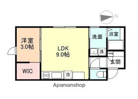 富山県魚津市友道（賃貸アパート1LDK・1階・32.29㎡） その2