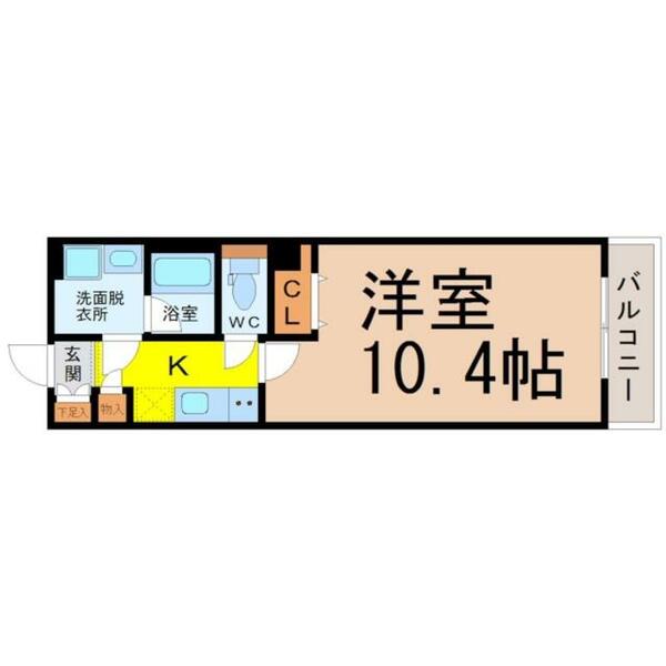愛知県名古屋市中区大須１丁目(賃貸マンション1K・2階・29.93㎡)の写真 その2