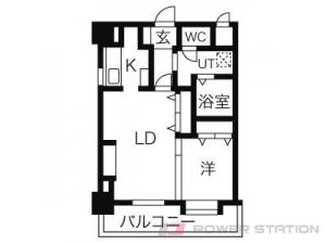 同じ建物の物件間取り写真 - ID:201022374102