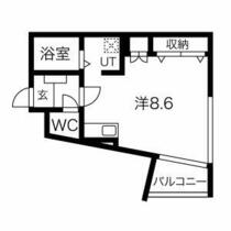 ロッヂングスオーク 302 ｜ 福岡県久留米市野中町（賃貸マンション1R・3階・27.30㎡） その2