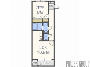 クリスタルリバー七番館の間取り