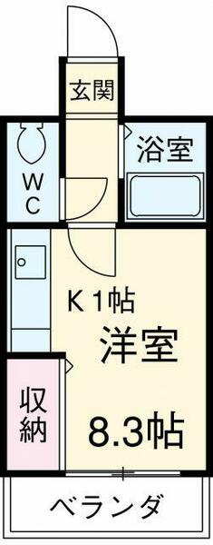 愛知県名古屋市中村区太閤４丁目(賃貸マンション1K・4階・24.19㎡)の写真 その2