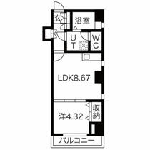 エイトエムジー名駅 3A ｜ 愛知県名古屋市中村区亀島２丁目（賃貸マンション1LDK・3階・35.39㎡） その2