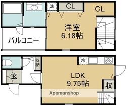 アンソレイユ住吉 Ⅱ-1 ｜ 徳島県徳島市住吉２丁目（賃貸アパート1LDK・1階・46.37㎡） その2