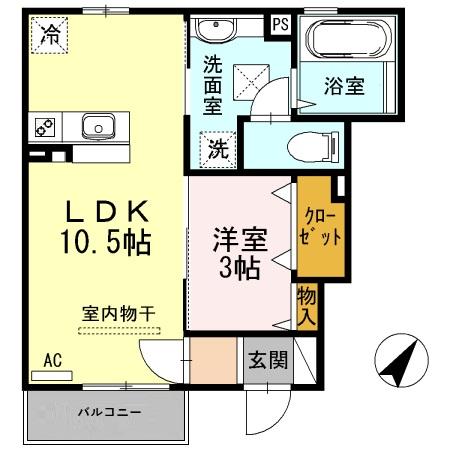 同じ建物の物件間取り写真 - ID:216001977761