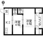 京都市伏見区横大路下三栖南郷 2階建 築53年のイメージ