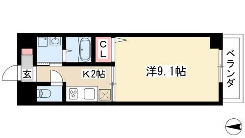 同じ建物の物件間取り写真 - ID:223032356767