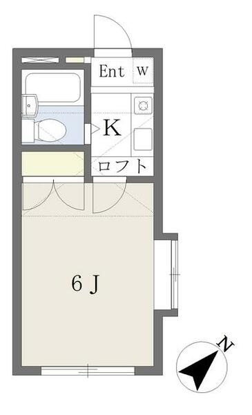 ローレルⅡ 201｜埼玉県和光市新倉１丁目(賃貸アパート1K・2階・16.00㎡)の写真 その2