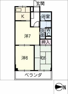 同じ建物の物件間取り写真 - ID:221010146041