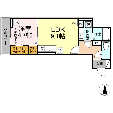 同じ建物の物件間取り写真 - ID:213098075992