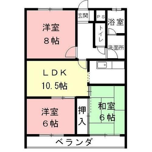 同じ建物の物件間取り写真 - ID:221009995684