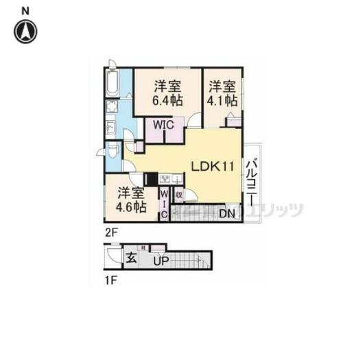 同じ建物の物件間取り写真 - ID:229009128613