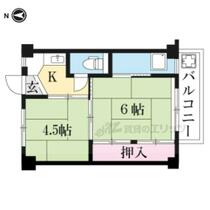 ビレッジハウス加田２号棟 203 ｜ 滋賀県長浜市加田町（賃貸マンション1DK・2階・28.98㎡） その2