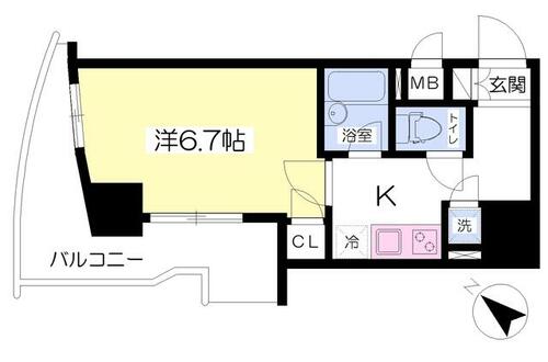 同じ建物の物件間取り写真 - ID:213101395303