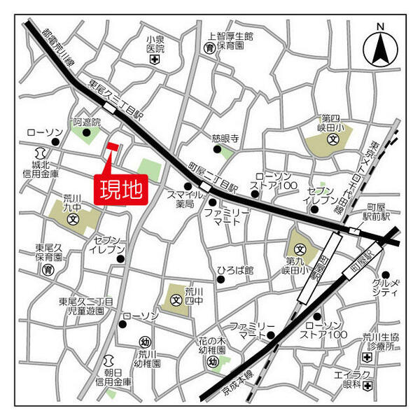 アルファコート町屋 603｜東京都荒川区東尾久３丁目(賃貸マンション2LDK・6階・55.75㎡)の写真 その13