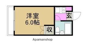 ベレニセス門  ｜ 岡山県岡山市北区学南町２丁目（賃貸マンション1K・2階・19.80㎡） その2