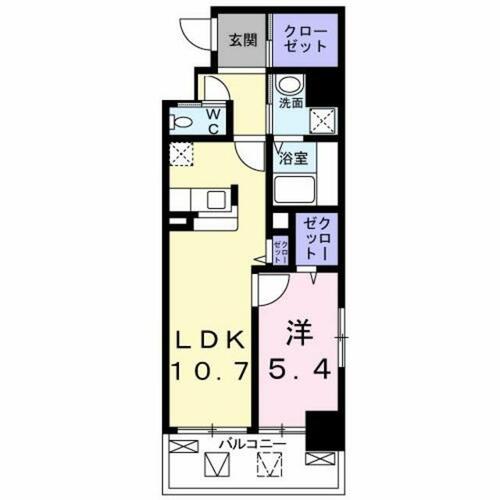 同じ建物の物件間取り写真 - ID:240027420127