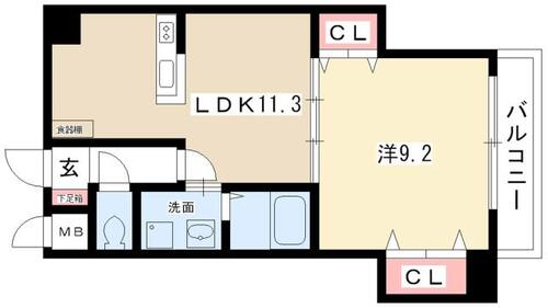 同じ建物の物件間取り写真 - ID:223032485294