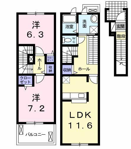 apartment 埼玉県北葛飾郡松伏町田中３丁目
地図を見る