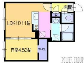 ラ・シュエット南郷通９丁目  ｜ 北海道札幌市白石区南郷通９丁目北（賃貸マンション1LDK・2階・35.81㎡） その2