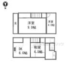 京都市西京区嵐山上海道町 2階建 築57年のイメージ