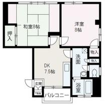 森田ビル 3f ｜ 埼玉県志木市本町５丁目（賃貸マンション2DK・3階・56.80㎡） その2