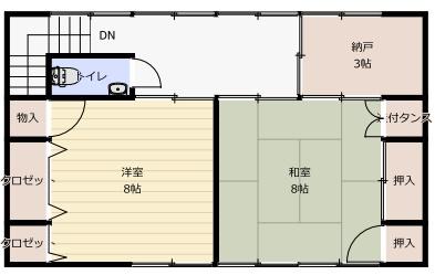 detached 徳島県板野郡松茂町広島字南ハリ