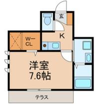 グランドラインハイツ  ｜ 千葉県市川市平田４丁目（賃貸アパート1K・1階・27.53㎡） その2