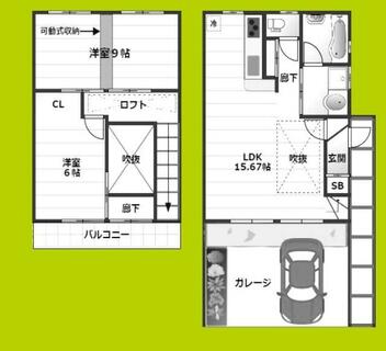 間取り：227102904663