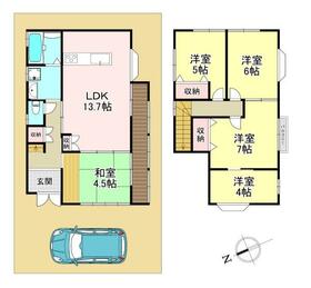 奈良県北葛城郡上牧町滝川台１丁目