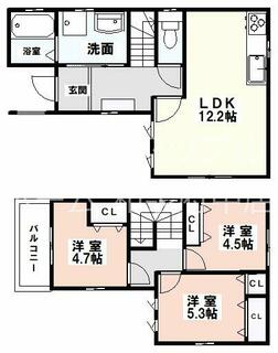間取り：227102976764
