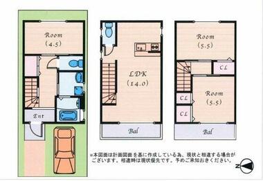 間取り：227104172662