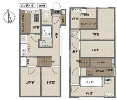 間取り：213143475082