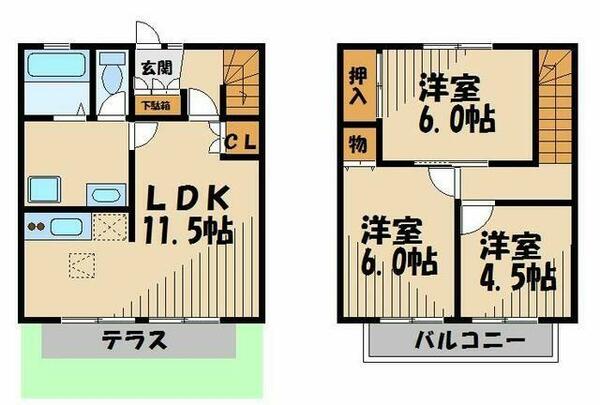 detached 埼玉県春日部市新宿新田
地図を見る