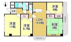 中古マンション　イトーピア向日マンションＡ棟