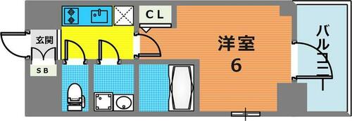 同じ建物の物件間取り写真 - ID:228050721505