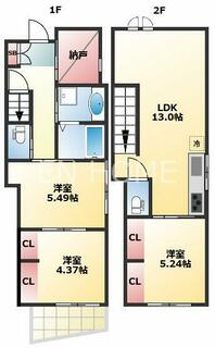 間取り：227103076542