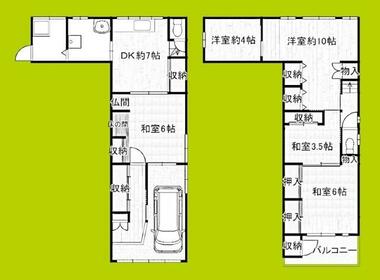 間取り：227103081299