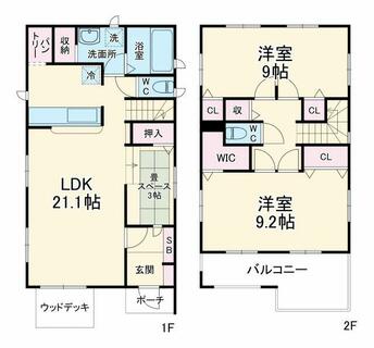 間取り：211063315527