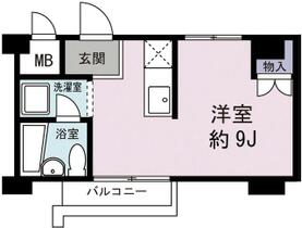 アパルトマン喜美よし  ｜ 東京都豊島区南大塚１丁目（賃貸マンション1R・3階・18.90㎡） その2