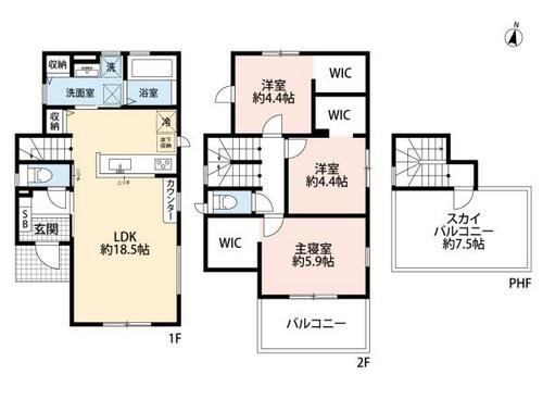 detached 埼玉県吉川市吉川２丁目