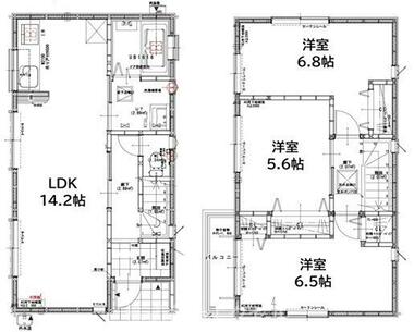 間取り：213142268775
