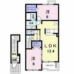 プラッツ渡里　Ａ棟のイメージ