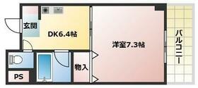 兵庫県尼崎市次屋１丁目（賃貸マンション1DK・5階・23.80㎡） その2