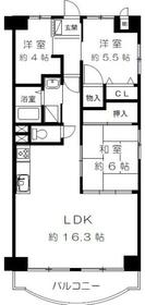 さんくれーる茨木　Ａ棟　６階
