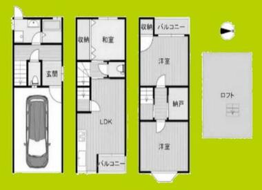 間取り：227103249677