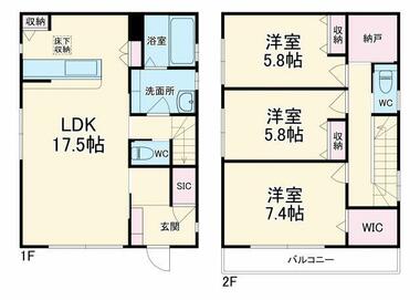 間取り：211063507385